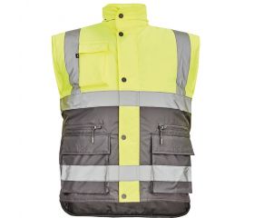 CHALECO HELLIN HV BODYWARMER YELLOW-GREY