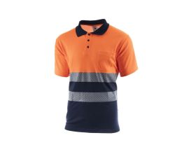 POLO JAZZ HV ORANGE-NAVY