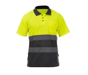 POLO JAZZ HV YELLOW-GREY
