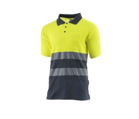 POLO JAZZ HV YELLOW-NAVY
