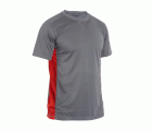 CAMISETA JET GREY-RED