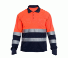 POLO JUDE HV ORANGE-NAVY