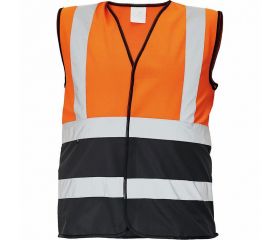 CHALECO LYNX DUO VEST ORANGE-BLACK