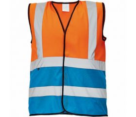 CHALECO LYNX DUO VEST ORANGE-ROYAL