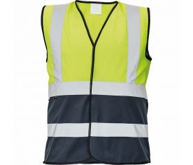 CHALECO LYNX DUO VEST YELLOW-NAVY