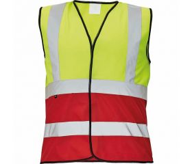 CHALECO LYNX DUO VEST YELLOW-RED