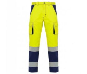 PANTALON MAGIC HV YELLOW-NAVY