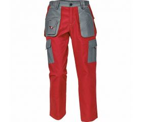 PANTALÓN MAX EVO LADY TROUSERS RED-GREY