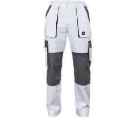 PANTALÓN MAX SUMMER TROUSERS WHITE-GREY