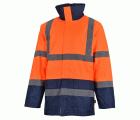 PARKA MERCURY HV ORANGE-NAVY
