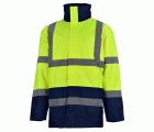PARKA MERCURY HV YELLOW-NAVY