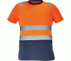CAMISETA MONZON HV T-SHIRT ORANGE-NAVY