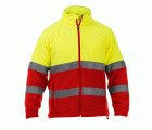 POLAR PLANET HV POLAR FLEECE YELLOW-RED