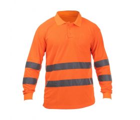 POLO RIVER HV POLO LS ORANGE