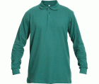 POLO SANGU POLOSHIRT LONG SLEEVE D.GREEN