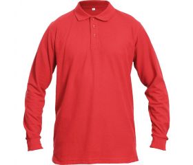 POLO SANGU POLOSHIRT LONG SLEEVE RED