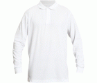 POLO SANGU POLOSHIRT LONG SLEEVE WHITE