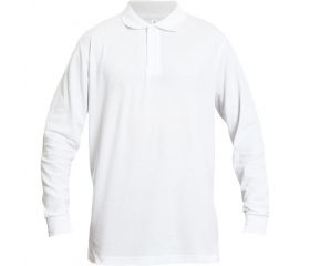 POLO SANGU POLOSHIRT LONG SLEEVE WHITE