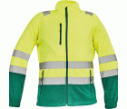 POLAR SEVILLA HV FLEECE JACKET YELLOW-GREEN