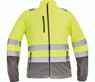 POLAR SEVILLA HV FLEECE JACKET YELLOW-GREY
