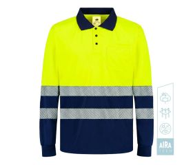 POLO SOUL HV YELLOW-NAVY