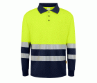POLO SPIN HV YELLOW/NAVY