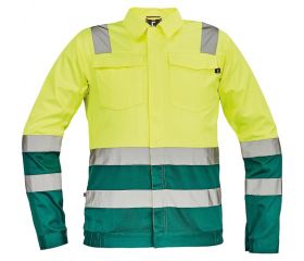 CHAQUETA VALENCIA HV JACKET YELLOW-GREEN