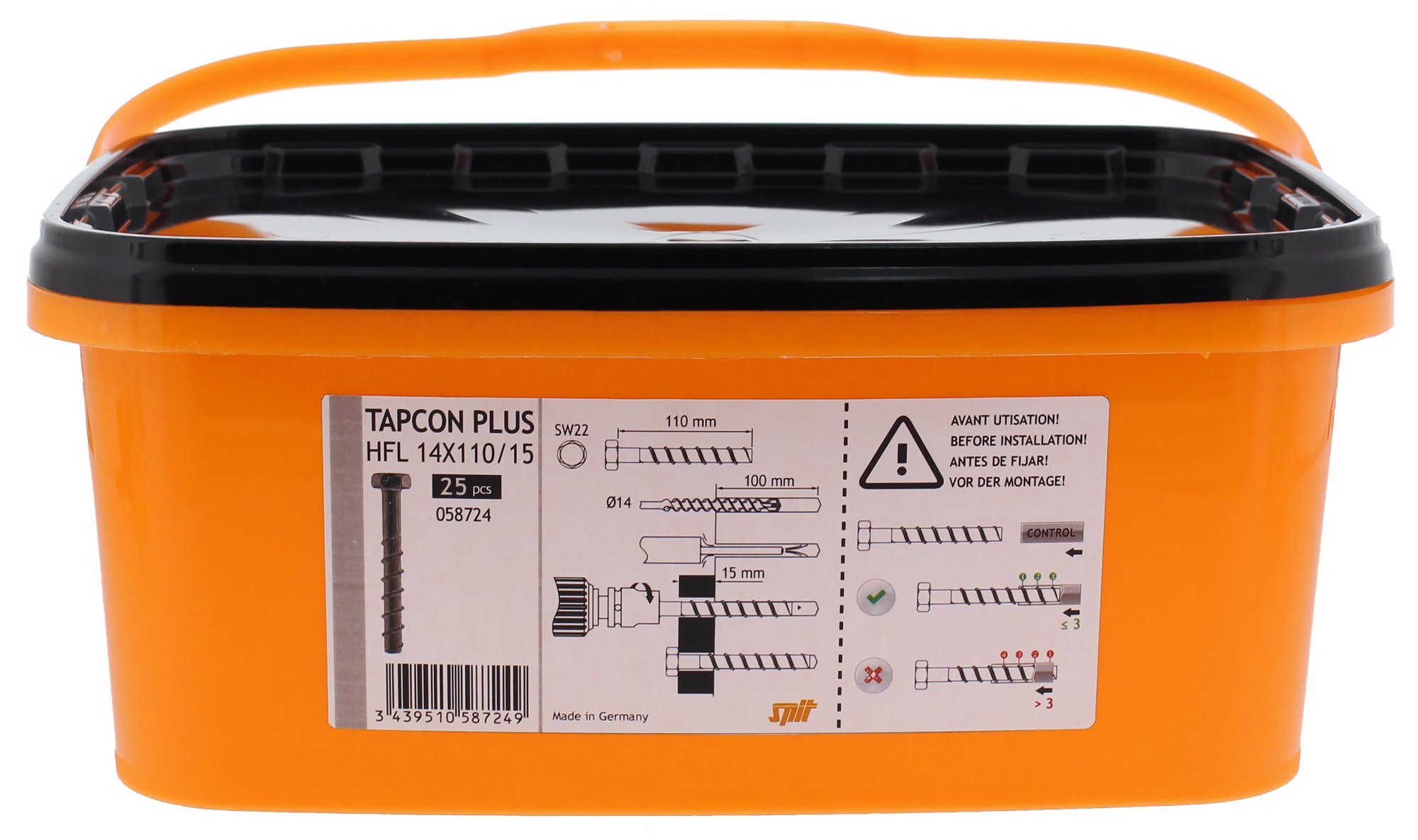 ANCHOR TAPCON PLUS HFL SPIT