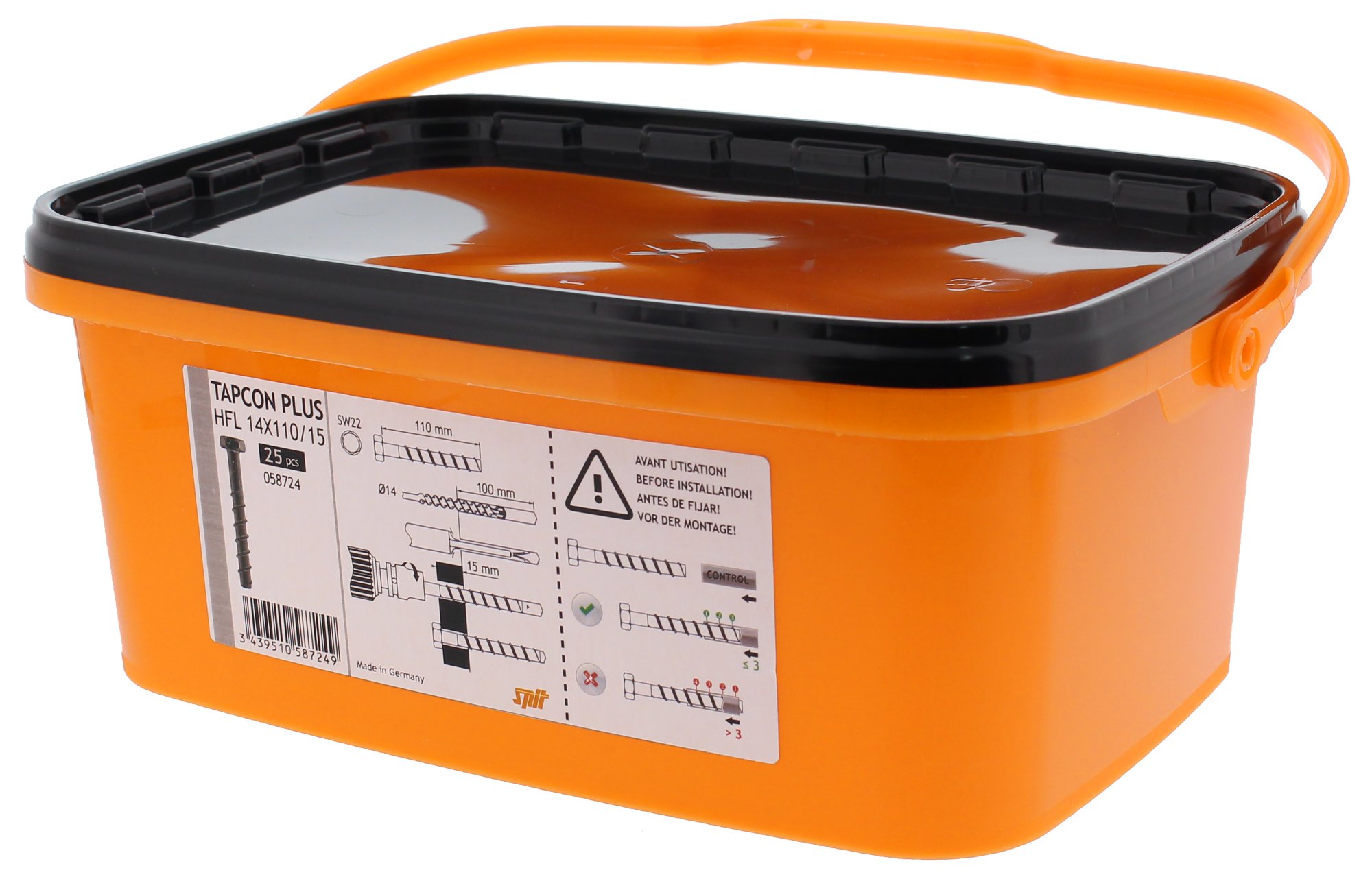 ANCHOR TAPCON PLUS HFL SPIT