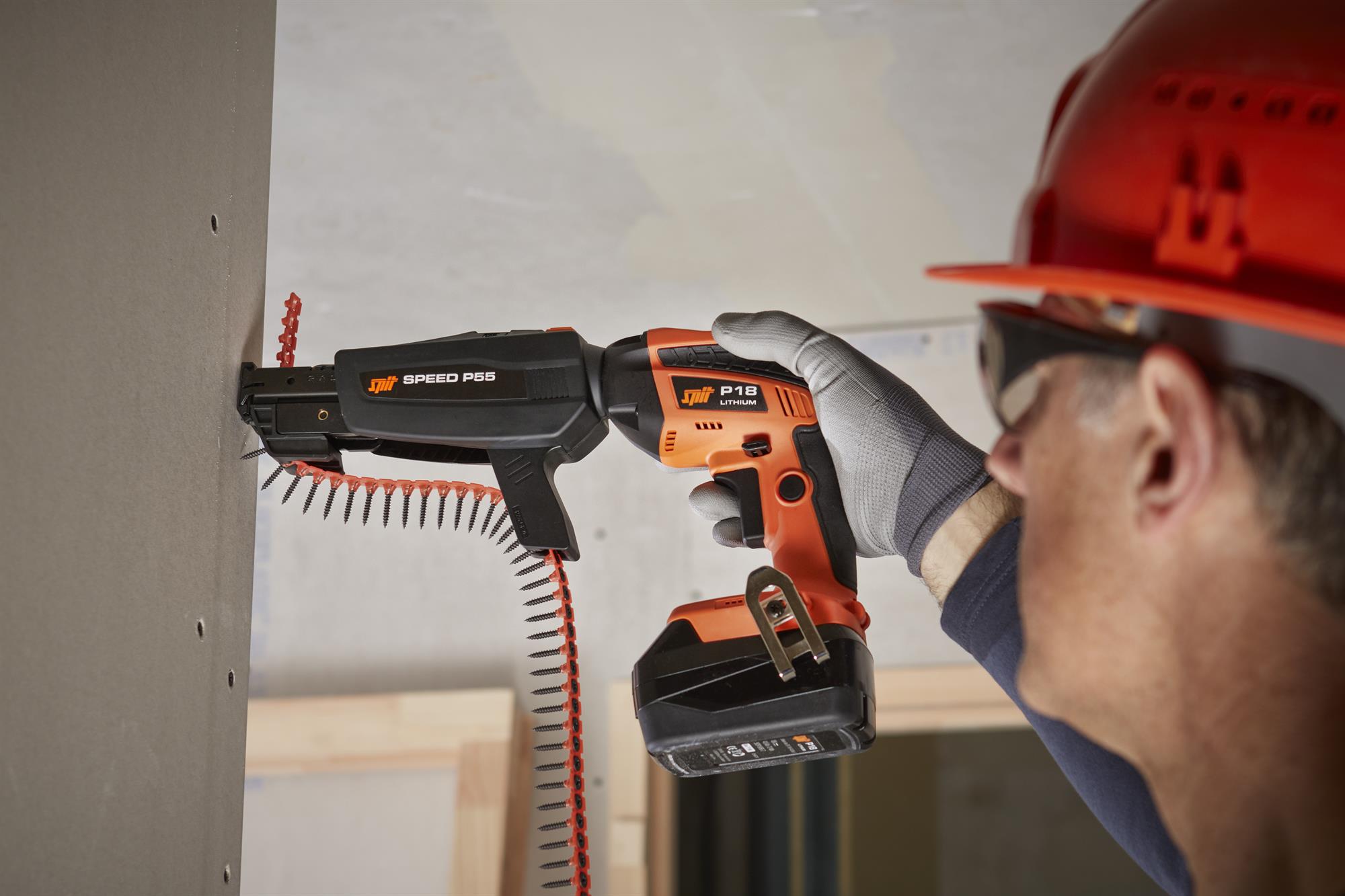 Atornillador para placa de yeso P18 Litio