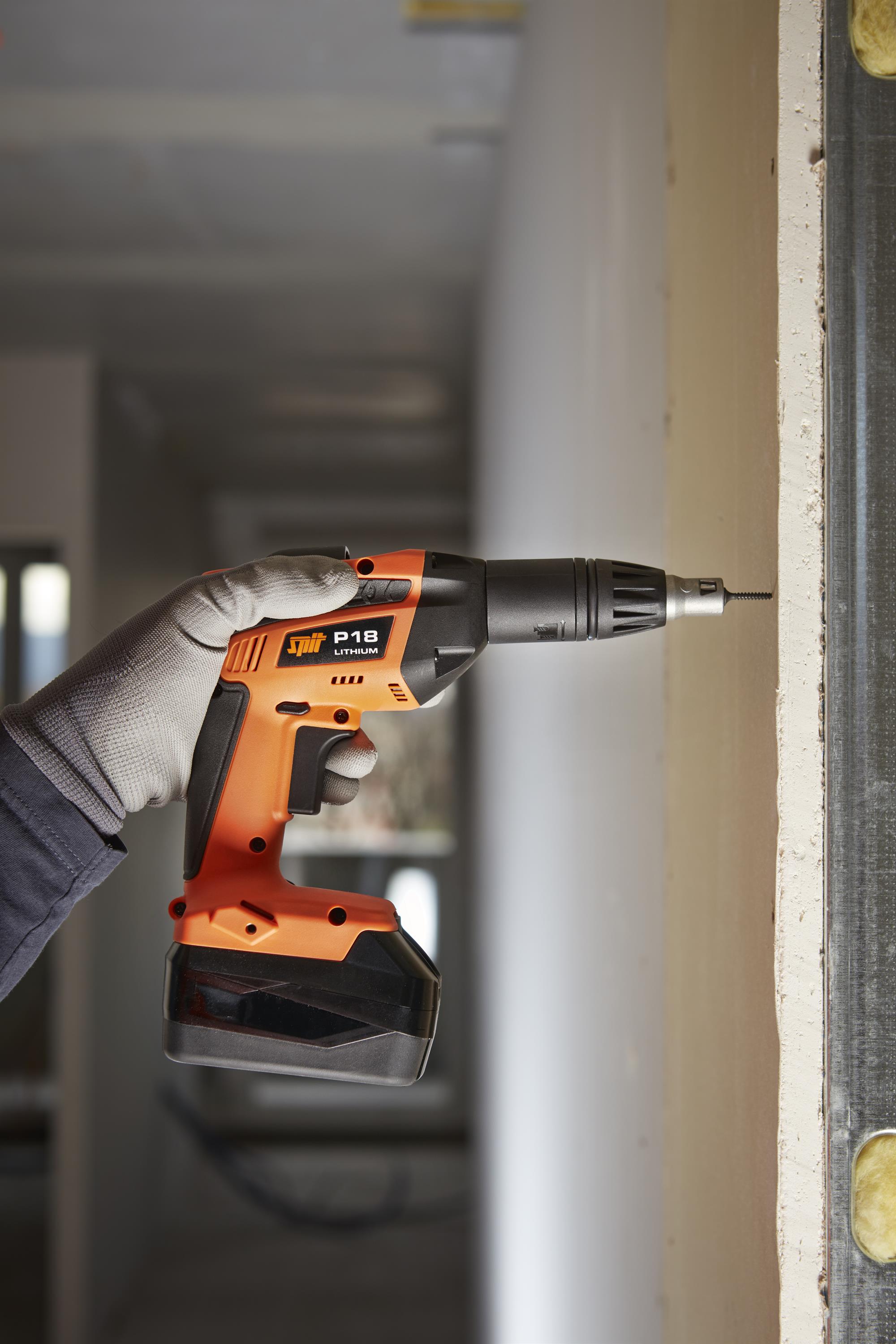 Atornillador para placa de yeso P18 Litio