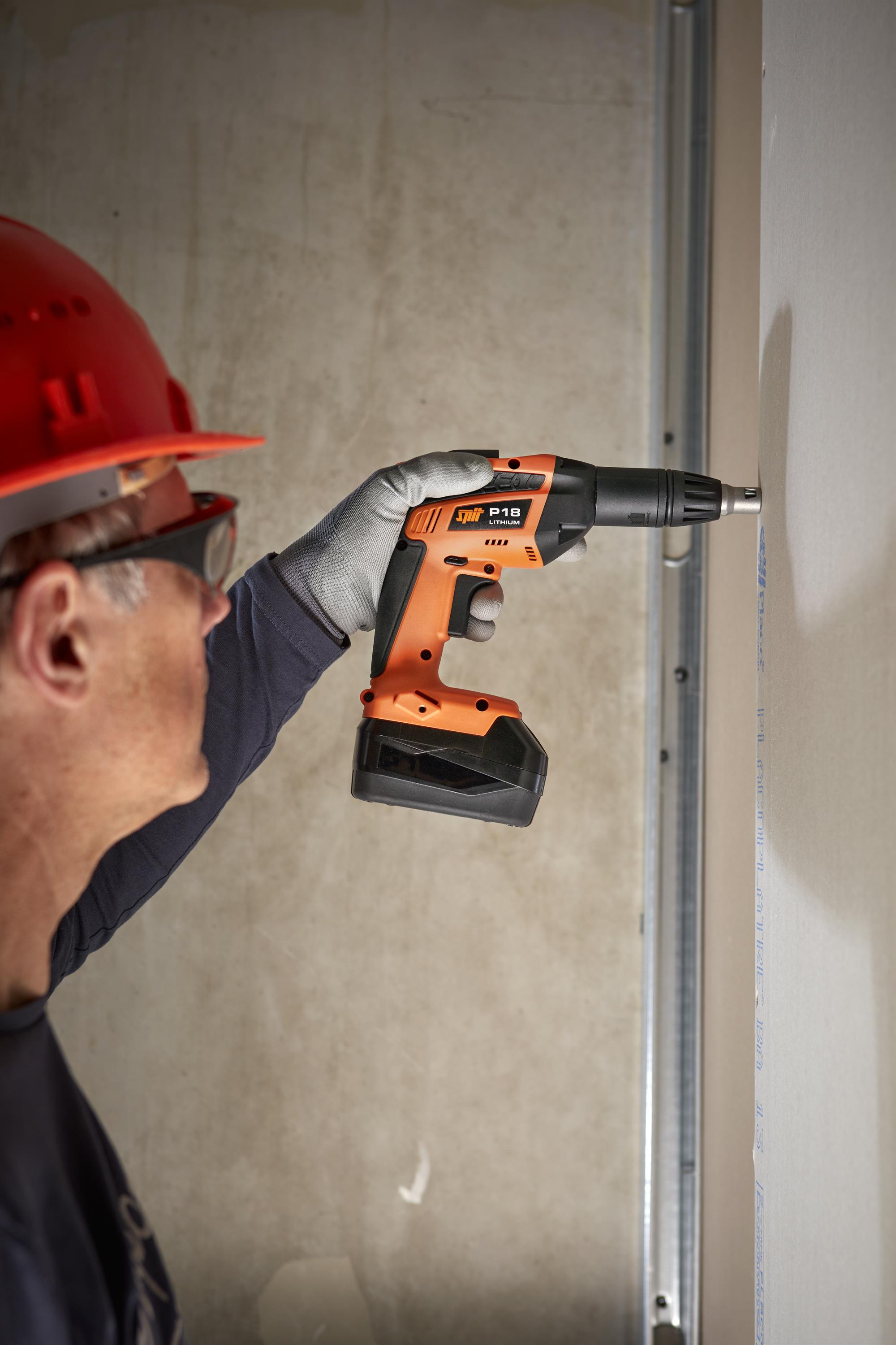 Atornillador para placa de yeso P18 Litio