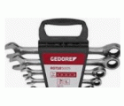 JGO 4 LLAVE COMBINADA CARRACA 10-13-17-19 GEDORE RED