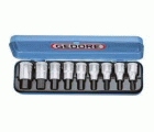 JGO 9 LLAVE VASO V/ALLEN 1/2" 5-17mm IN19PM GEDORE
