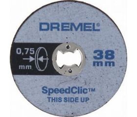 PAQ 5U DISCO CORTE FINO 38mm SC409 DREMEL