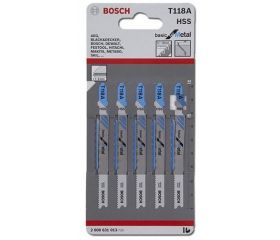PAQ 5 SIERRA CALAR T118A BOSCH METAL