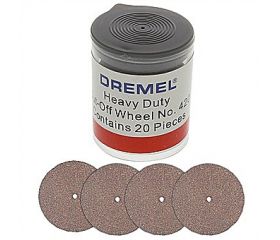 PAQ 20U DISCO CORTE 24mm 420 DREMEL