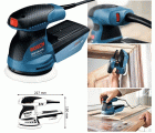 LIJADORA EXCENTRICA GEX 125-1 AE BOSCH 230v 250w