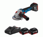 RADIAL 125mm GWS 18V-10SC+3Bat 5,0Ah BOSCH