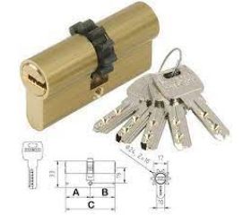 CILINDRO SEGUR BPSI 33+38 LATON 13 PIÑON MCM