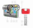 CILINDRO SEGUR IX TWINTEC 30-30 LATON DOM