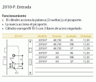 CERRADURA 2010 5PRHL RED 1/2 TESA