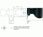 CERRADURA 2901 70NE TESA