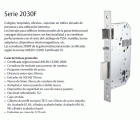CERRADURA 2030F 5IHL TESA