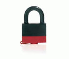 CANDADO INTEMPERIE 50mm REC ABS VERDE TESA