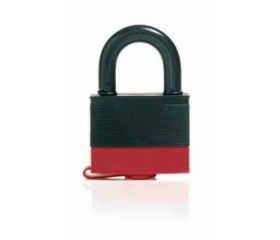 CANDADO INTEMPERIE 50mm REC ABS VERDE TESA