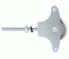 POLEA ROLDANA METALICA C/T M6X60 Nº12 CINC