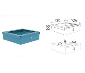 CAJON P/BANCO 133 HECO