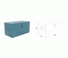 ARCON METALICO 1000X500X500 S/BANDEJA 138.14 HECO