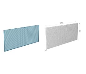 PANEL PERFORADO 145.20 S/SOPORTES HECO